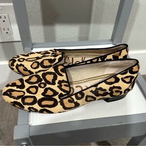 Sam Edelman Leopard Calf Hair Flats size 7.5